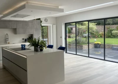 thin profile bifold doors