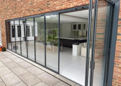 110 folding door with thin frames SunSeeker Doors