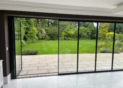 115 slide and swing doors with thin frames SunSeeker Doors