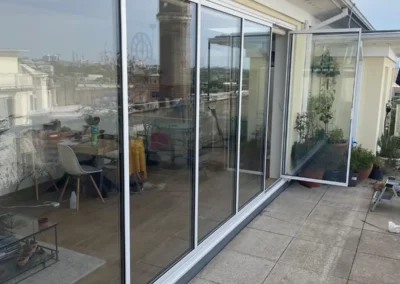 130 slide and pivot door with thin frames SunSeeker Doors