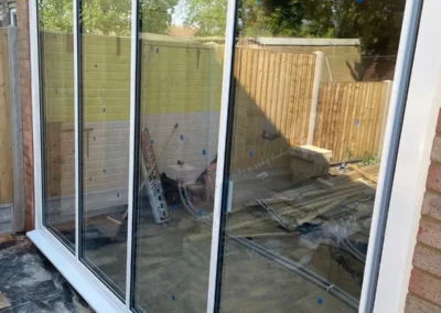 216 bi fold patio doors with thin frames SunSeeker Doors