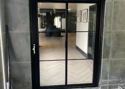 222 sliding swing doors with thin frames SunSeeker Doors