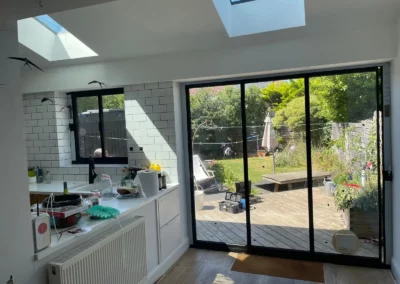 232 bi fold door with thin frame SunSeeker Doors