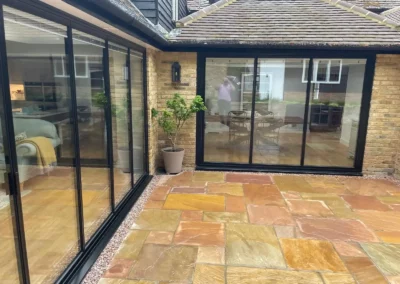 47 bifolding doors with thin frame SunSeeker Doors